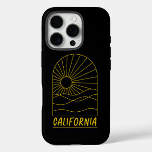 Golden California Sunscape iPhone 16 Pro Case