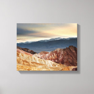 Golden Canyon at Sunset Canvas Print