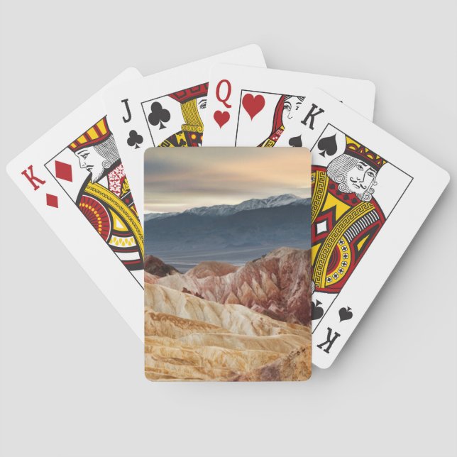 Golden Canyon at Sunset Playing Cards (Back)