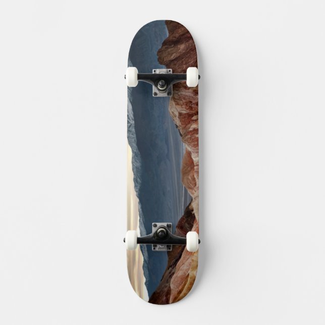 Golden Canyon at Sunset Skateboard (Front)