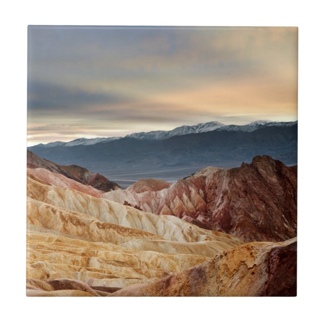 Golden Canyon at Sunset Tile (Front)