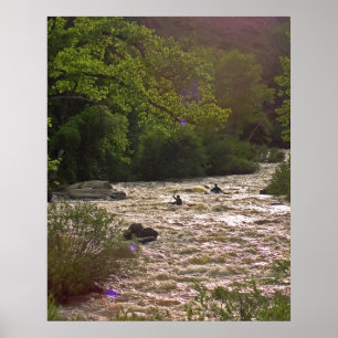 Golden Canyon Kayaks Poster