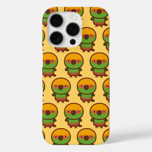 Golden-capped parakeet iPhone 16 pro case