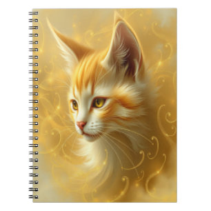 Golden cat  notebook