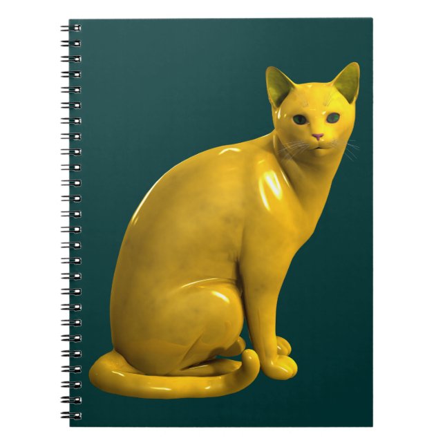 Golden Cat Notebook (Front)