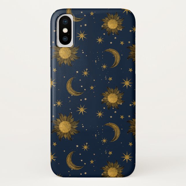 Golden Celestial  Case-Mate iPhone Case (Back)