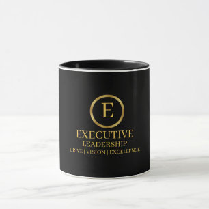 Golden Celtic Circle Frame Mug