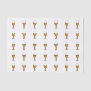 Golden Chalice and Host - Holy Communion Tissue Paper