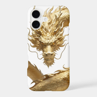 Golden Chinese Dragon Art | Mythical Creature Fant