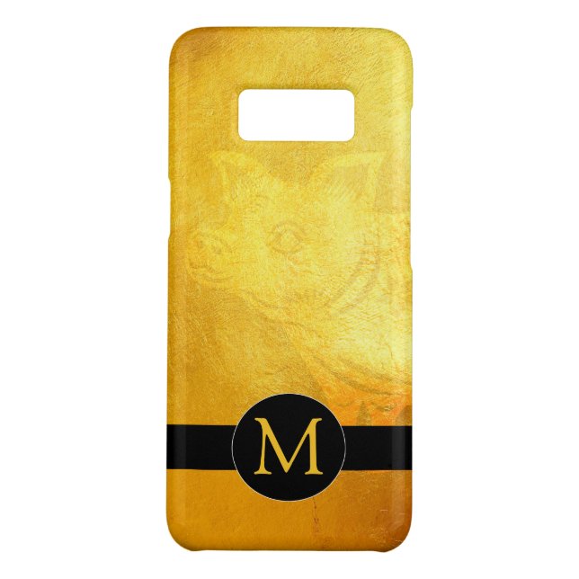 Golden Chinese Pig Papercut Samsung Case (Back)