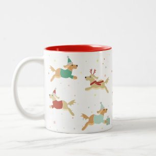 Golden Christmas Mug