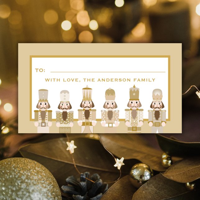 GOLDEN CHRISTMAS NUTCRACKER GIFT STICKER (Creator Uploaded)