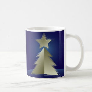 Golden Christmas tree Coffee Mug