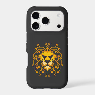 Golden Circuit Lion iPhone 17 Case