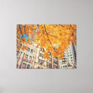 Golden City Canvas Print
