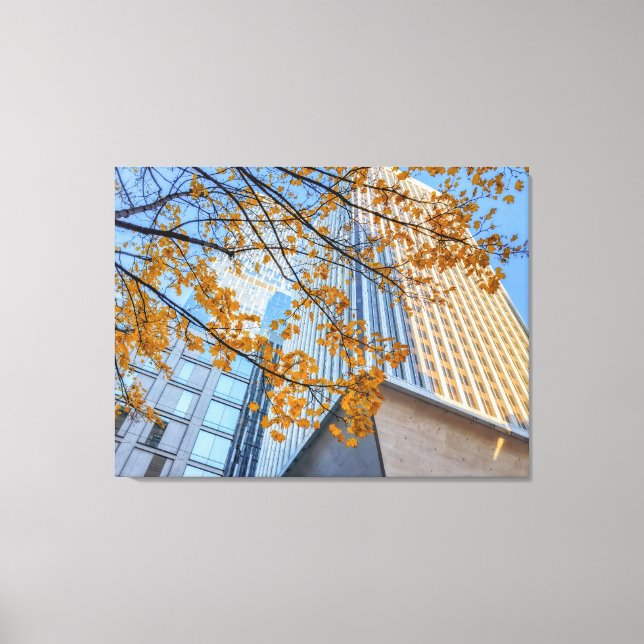 Golden City Canvas Print (Front)