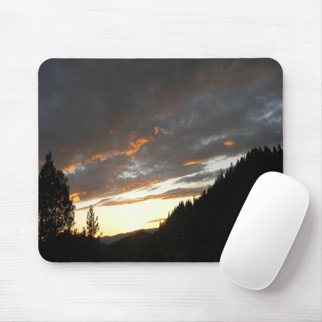 Golden Cloudy Sunset...... Mouse Mat (With Mouse)