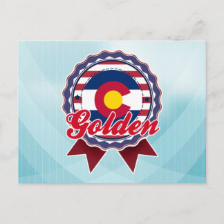 Golden, CO Postcard