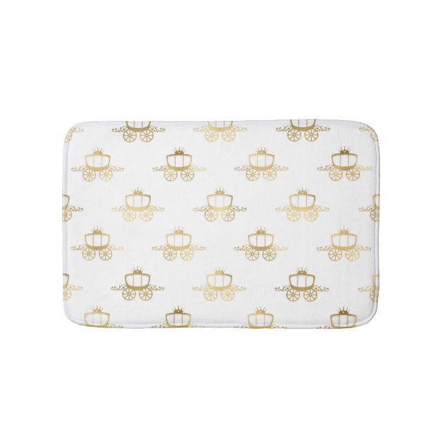 Golden Coaches Cinderella Princess Royal Magic Bath Mat (Front)