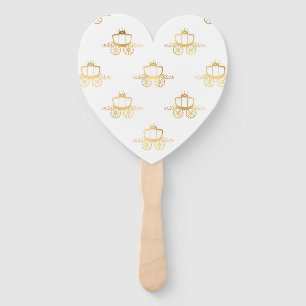 Golden Coaches Cinderella Princess Royal Magic Hand Fan