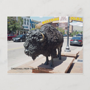 Golden Colorado Postcard