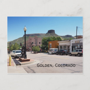 Golden Colorado Postcard