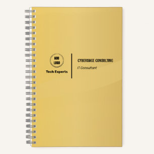 Golden Colour Design Notebook