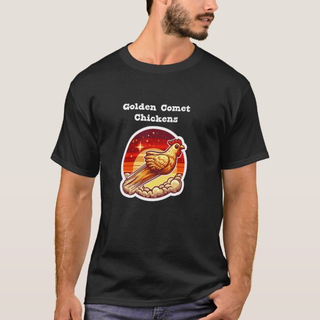 Golden Comet Chicken T-Shirt (Front)