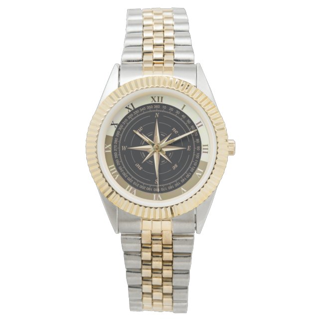 golden compass watch (Front)