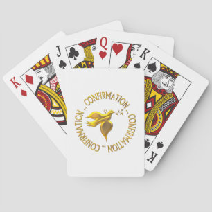 Golden Confirmation and Holy Spirit Playing Cards
