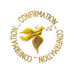 Golden Confirmation and Holy Spirit Standing Photo Sculpture<br><div class="desc">Golden Confirmation and Holy Spirit This design is great for Confirmation and RCIA, or just to show your love for The Holy Spirit in The Sacrament of Confirmation. You can add your own words, pictures, and/or change the background colour using Zazzle's great customisation tools. This image is available on dozens...</div>