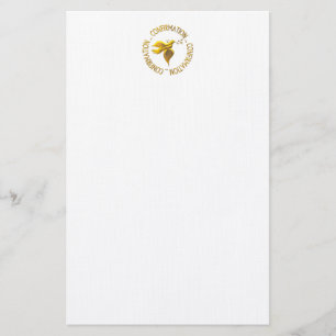Golden Confirmation and Holy Spirit Stationery