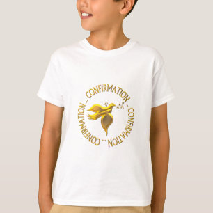 Golden Confirmation and Holy Spirit T-Shirt