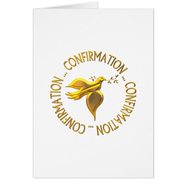 GOLDEN CONFIRMATION & HOLY SPIRIT (Front)