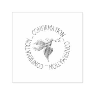 GOLDEN CONFIRMATION & HOLY SPIRIT SELF-INKING STAMP