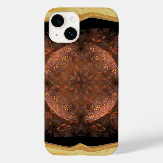 Golden Copper Shimmer  Case-Mate iPhone Case (Back)