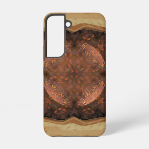 Golden Copper Shimmer Samsung Galaxy Case