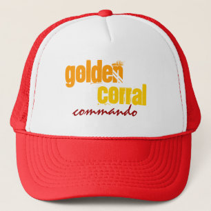 "GOLDEN CORRAL COMMANDO" - Trucker Hat! Hat