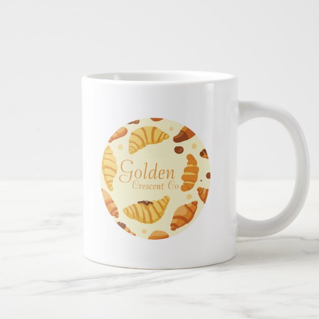 Golden Crescent Co Large Coffee Mug (Right)