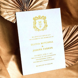 Golden Crest   Elegant Wedding