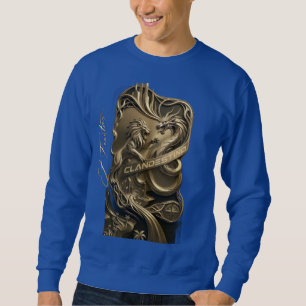 “Golden Crest – Lion & Dragon Royal Emblem” Sweatshirt