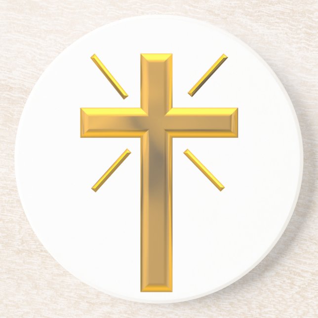 Golden Cross 4 Coaster (Front)