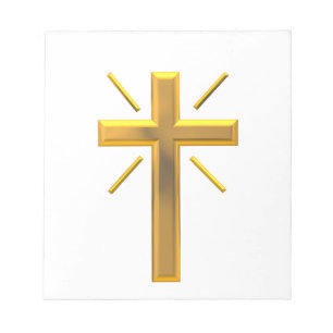 Golden Cross 4 Notepad