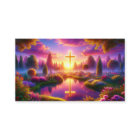 Golden Cross in a Heavenly Paradise