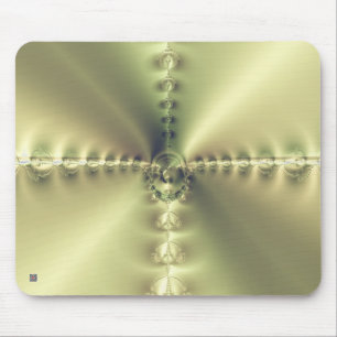 Golden Cross Mouse Mat