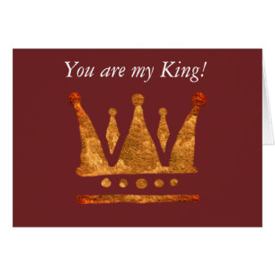 Golden Crown Custom Postcard