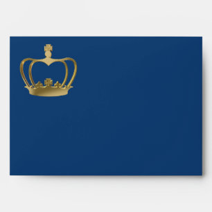 Golden crown envelope