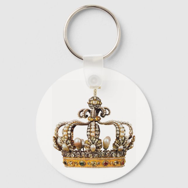 Golden Crown I Key Ring (Front)