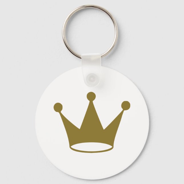 Golden crown key ring (Front)
