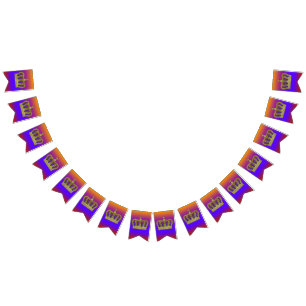 Golden Crown - luxury royal 4 Bunting